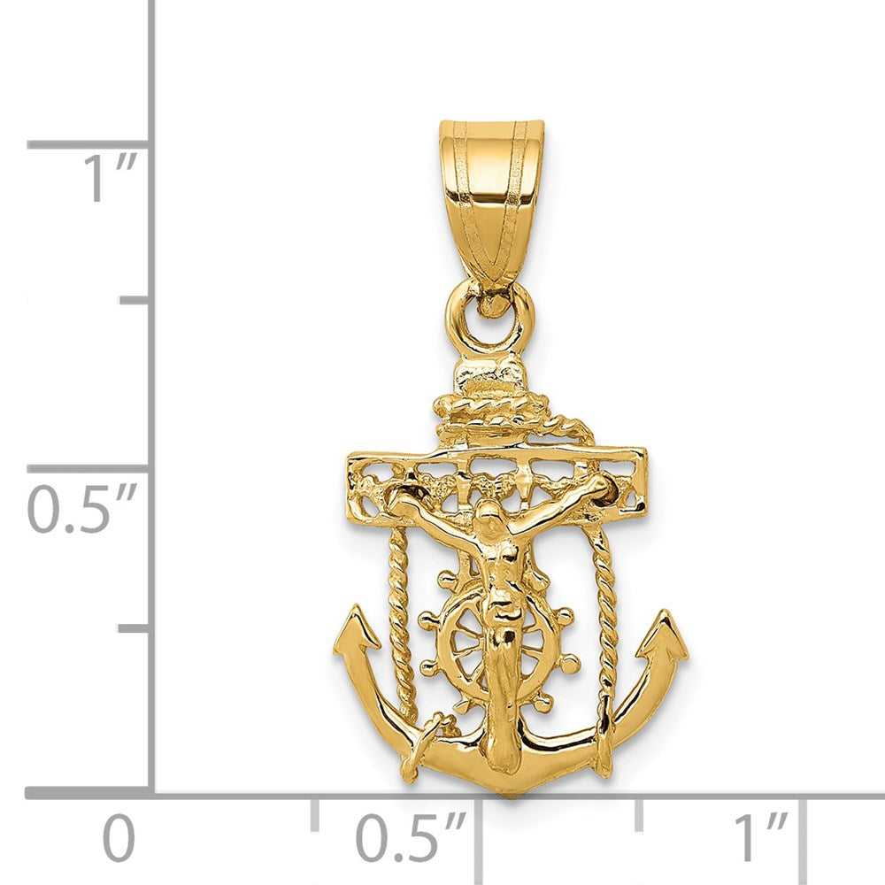 Charlie & Co Jewelry | 14k Mariners Cross Pendant - Model C809