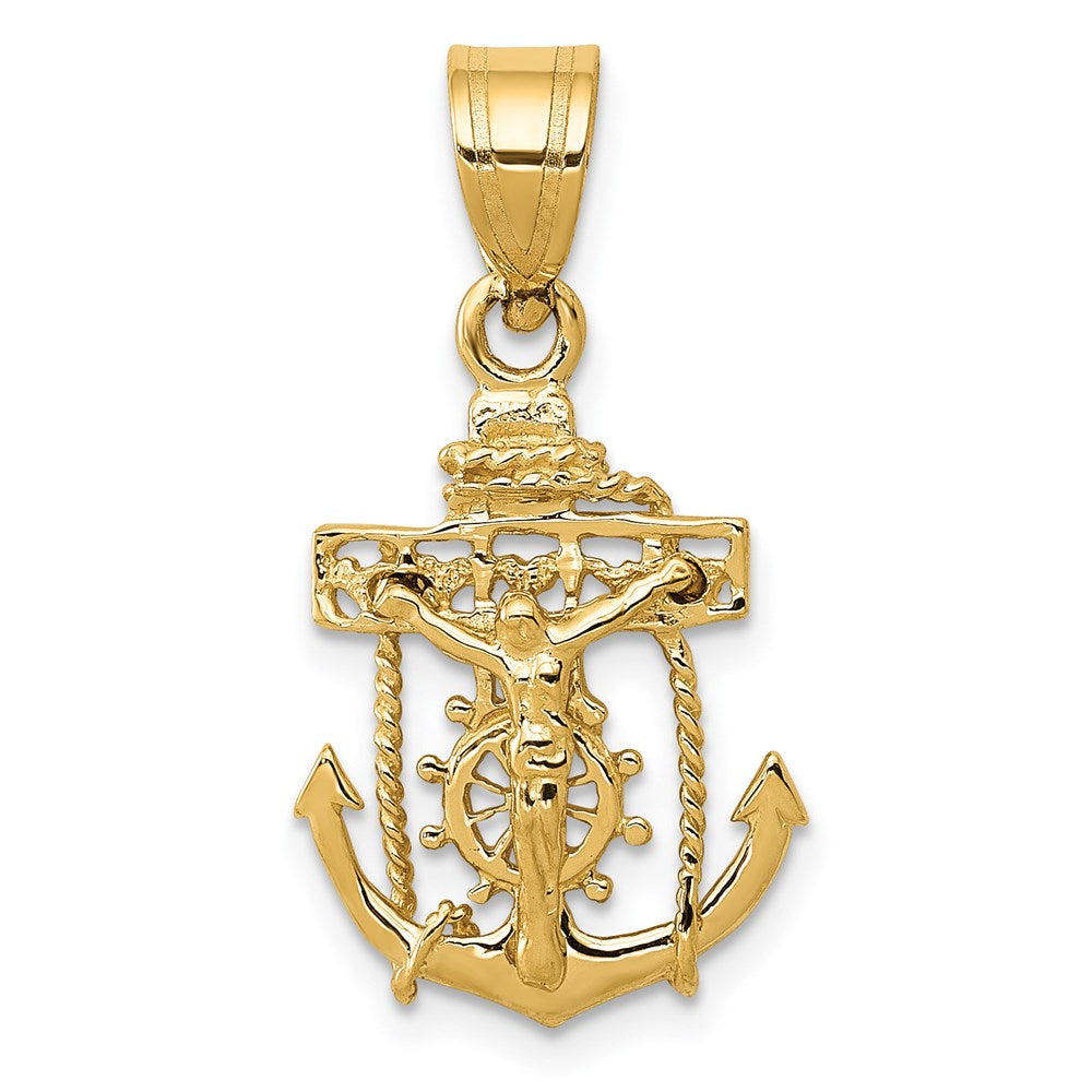 Charlie & Co Jewelry | 14k Mariners Cross Pendant - Model C809