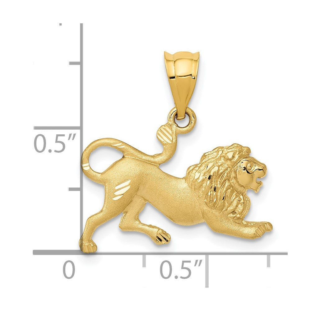 Charlie & Co Jewelry | 14k Lion Charm - Model C83