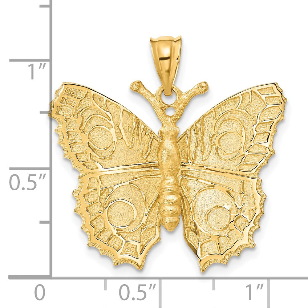 Charlie & Co Jewelry | 14k Butterfly Charm - Model C859