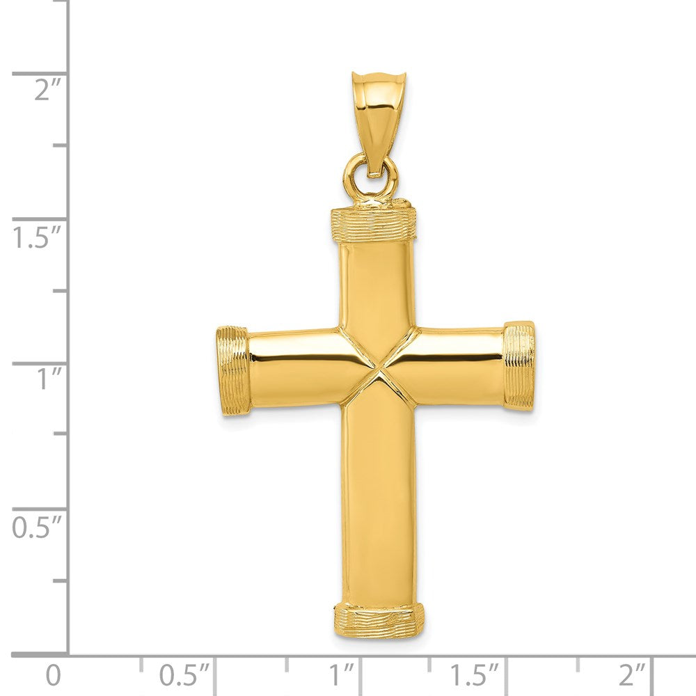 Charlie & Co Jewelry | 14k Polished Latin Cross Pendant - Model C887