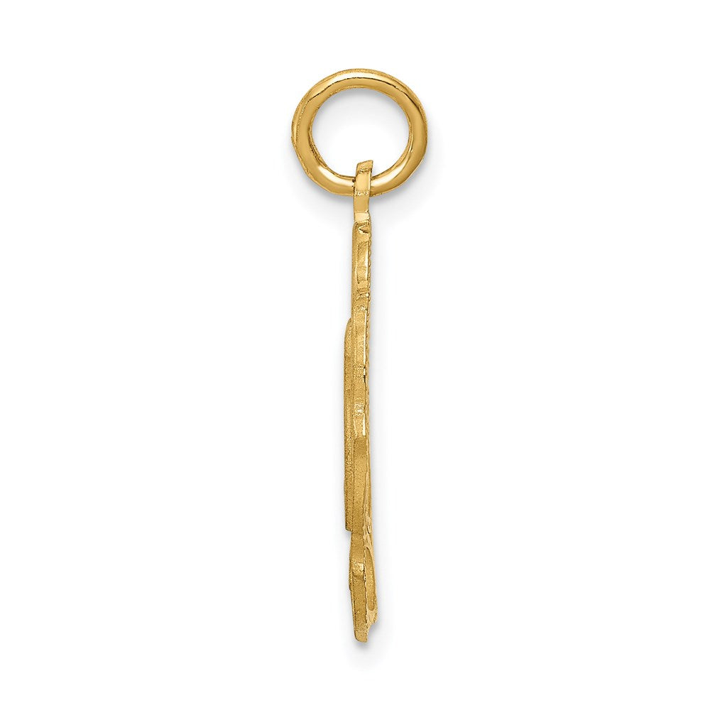 Charlie & Co Jewelry | 14k # 25 In Oval Pendant - Model C983