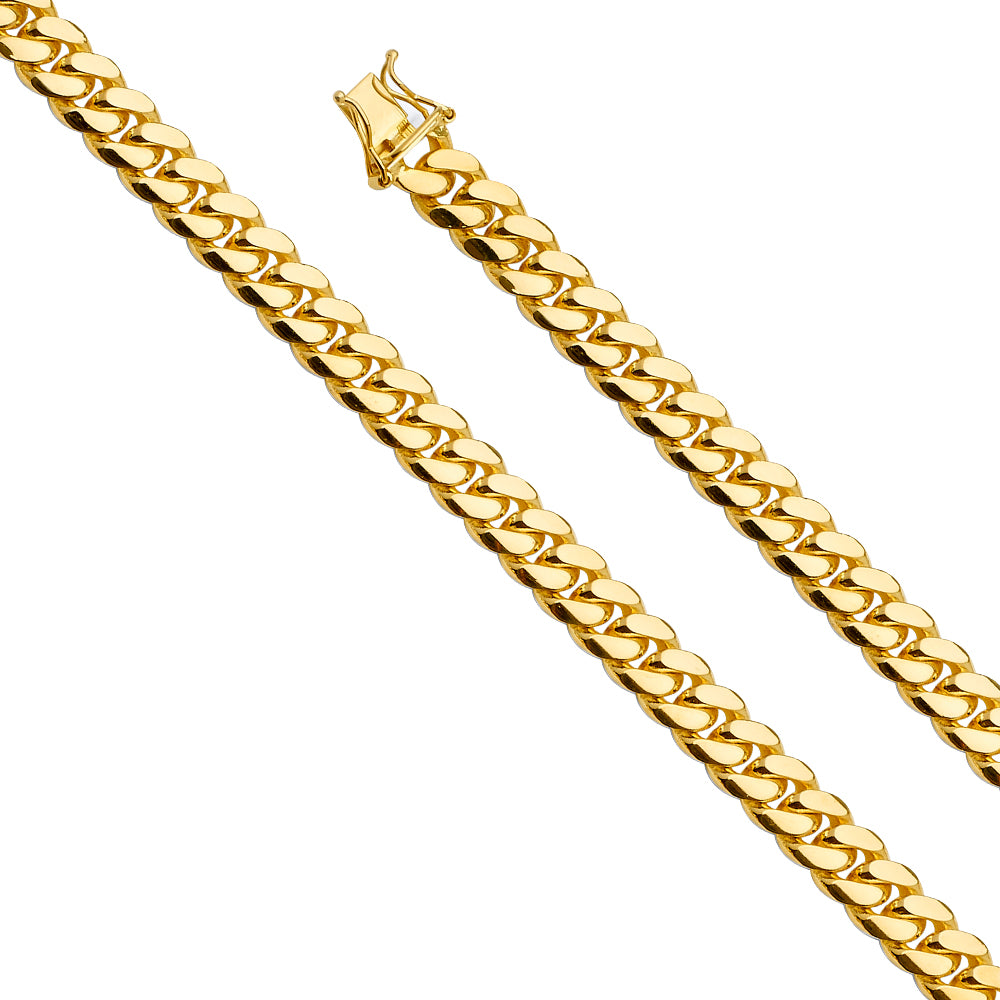 14k Gold 8.3mm Miami Cuban Chain - Model CH-0400
