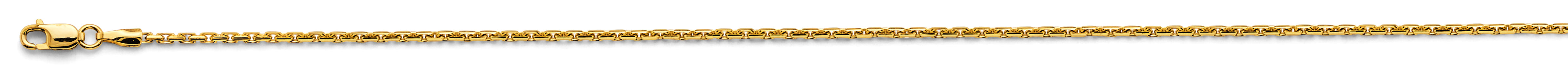 14k 1.3mm Solid Dc Cable Chain - Model CH-0625 - Charlie & Co. Jewelry