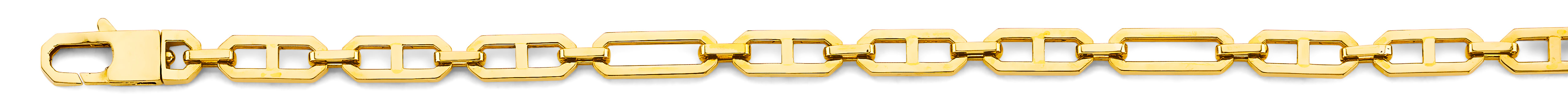14k Gold 6mm Hollow Mariner Chain - Model CH-0648