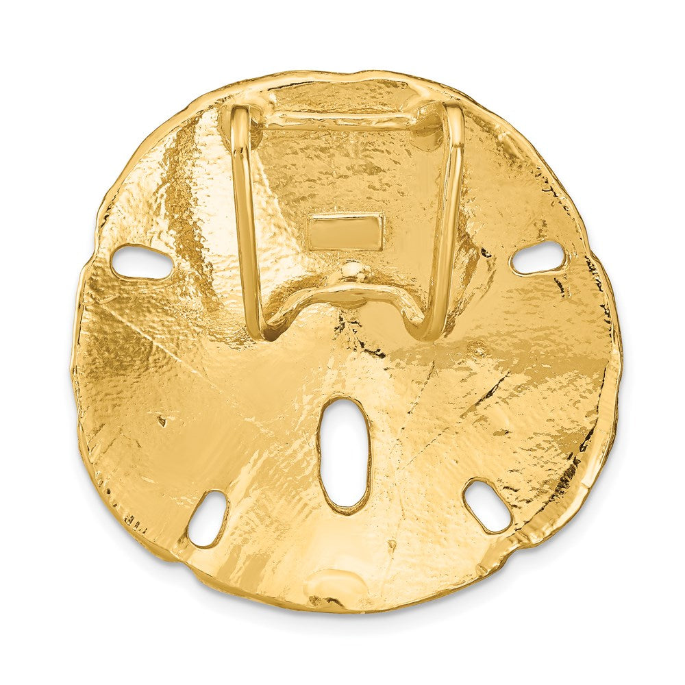 Charlie & Co Jewelry | 14k  Fits Up To 8mm And 10mm Medium Sand Dollar Slide - Model D1004