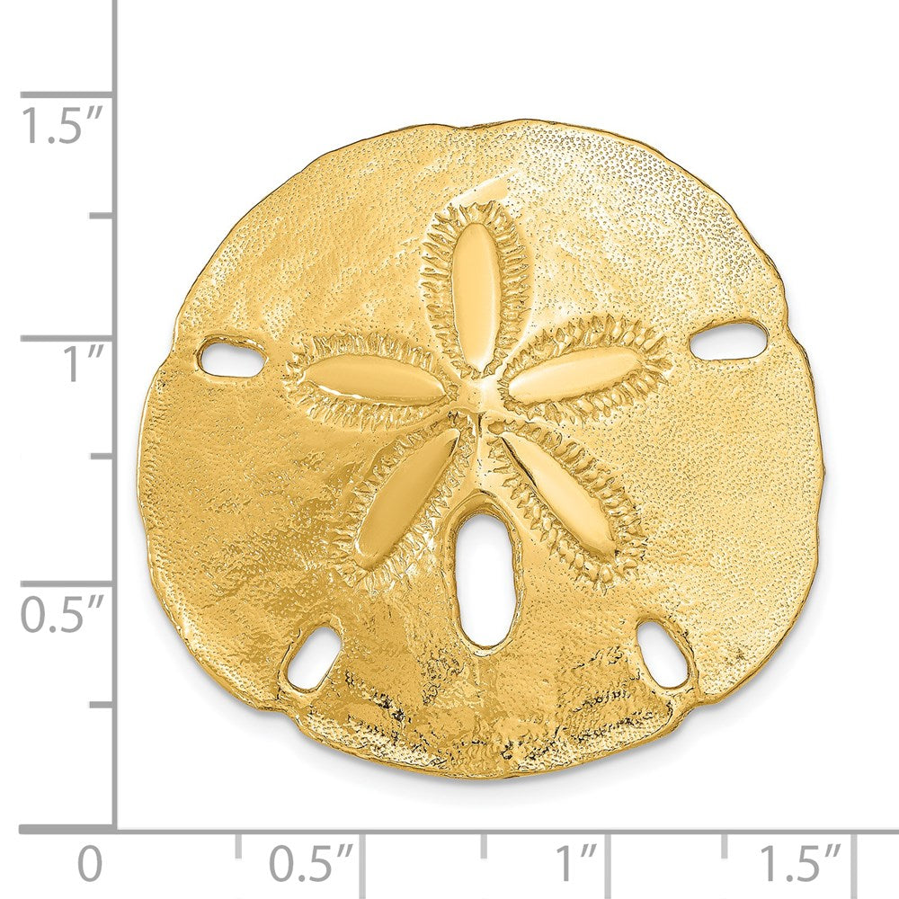Charlie & Co Jewelry | 14k  Fits Up To 8mm And 10mm Medium Sand Dollar Slide - Model D1004