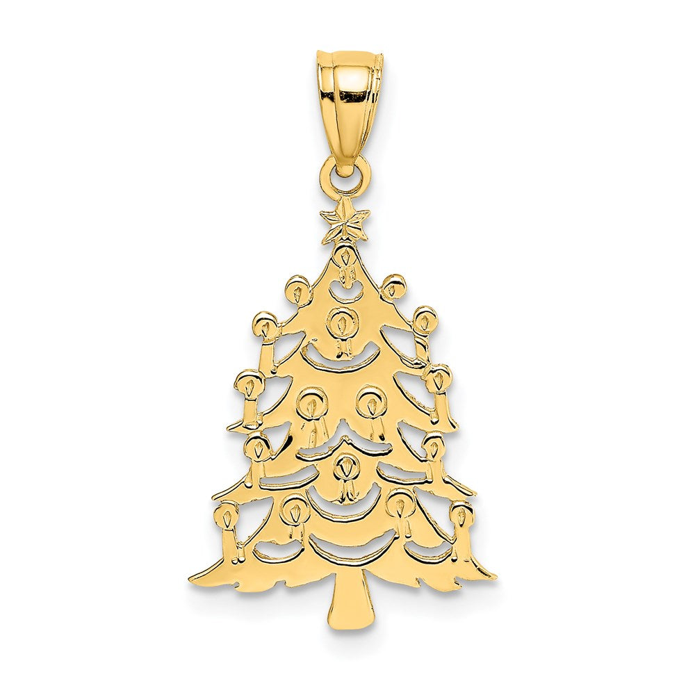 Charlie & Co Jewelry | 14k Polished Christmas Tree Charm - Model D1120