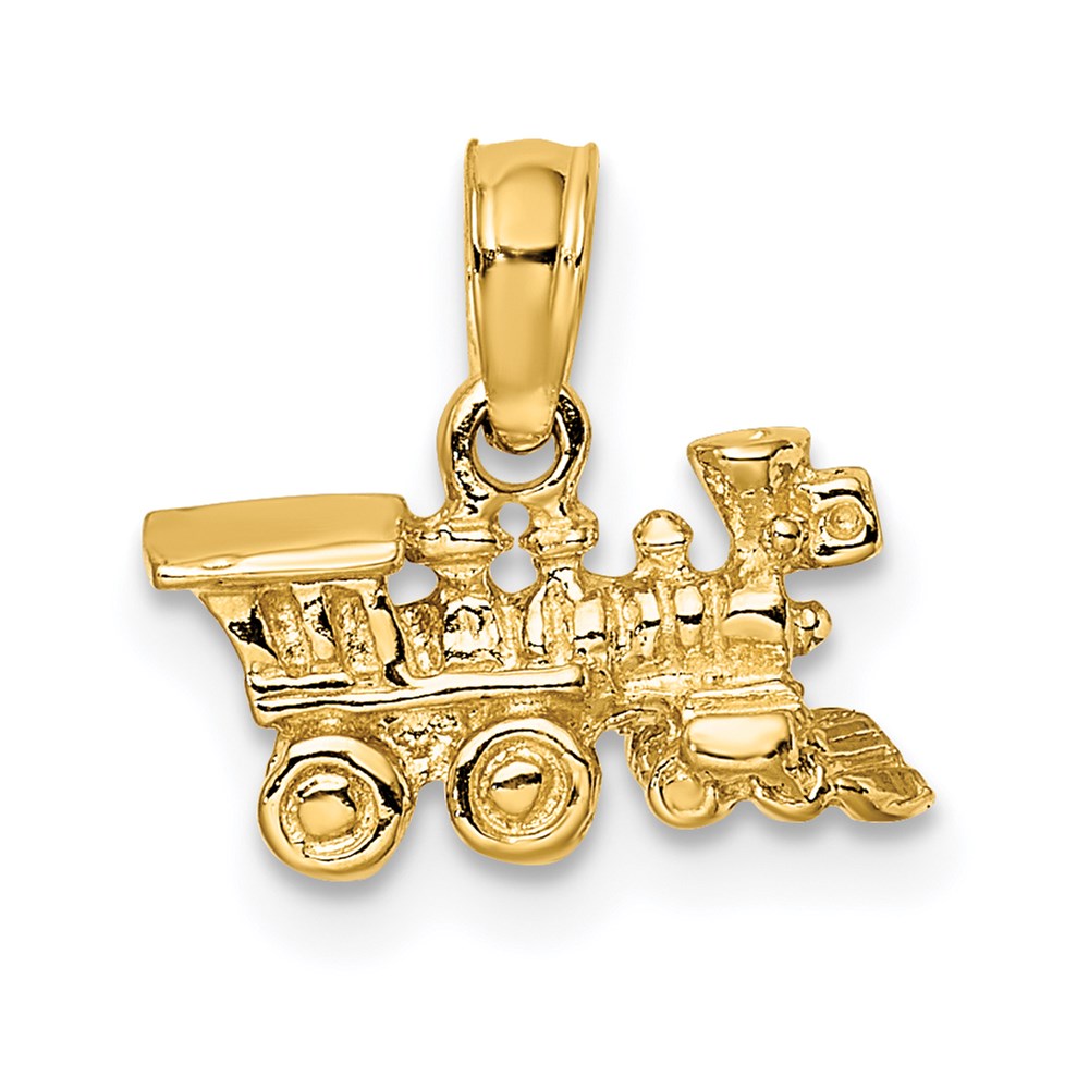 Charlie & Co Jewelry | 14k 3-d Miniature Train Charm - Model D1217