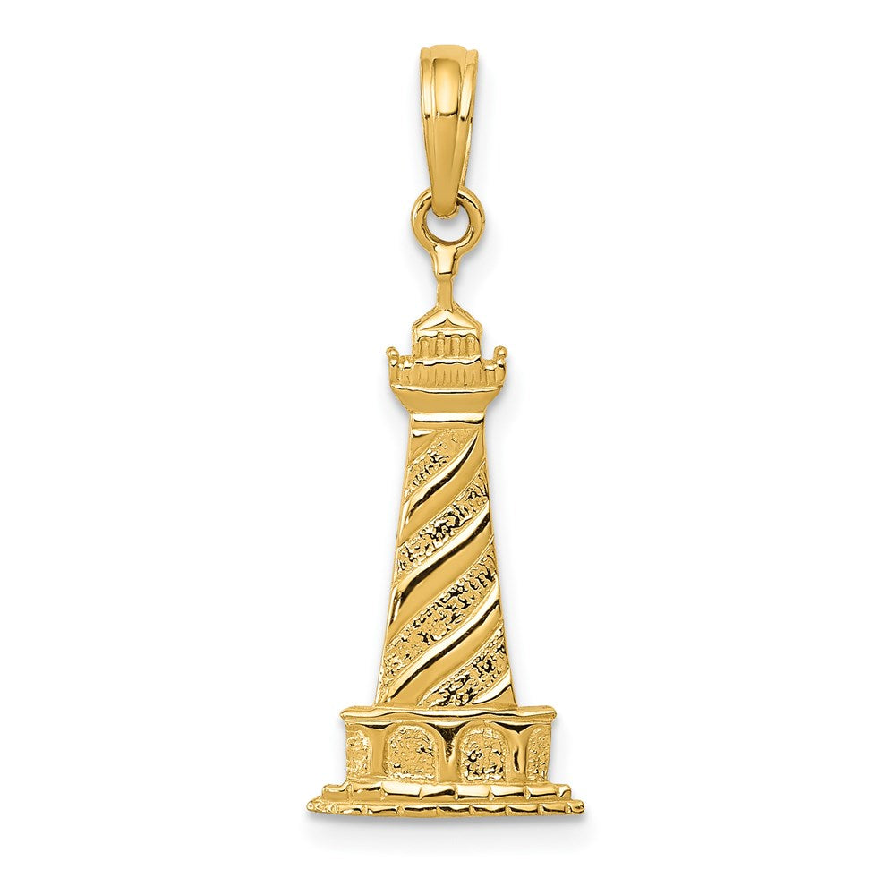 Charlie & Co Jewelry | 14k Lighthouse Pendant - Model D1348