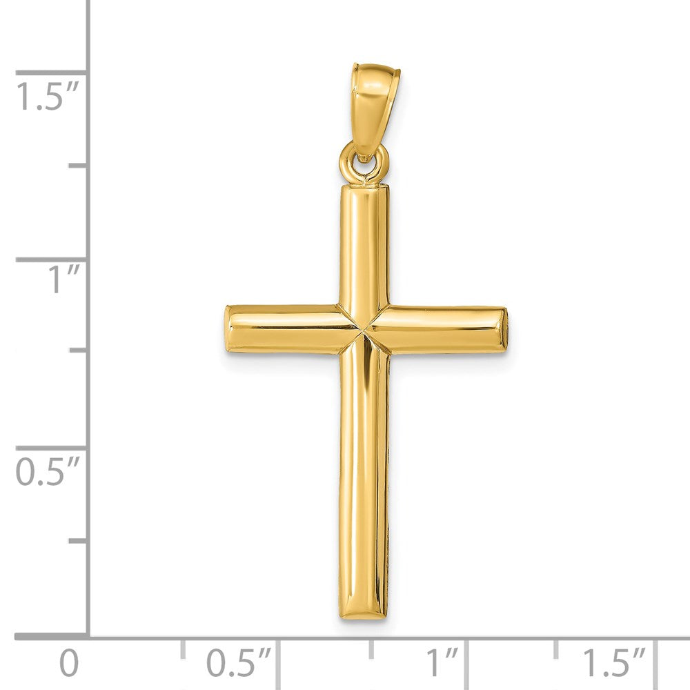 Charlie & Co Jewelry | 14k Polished Cross Pendant - Model D1544