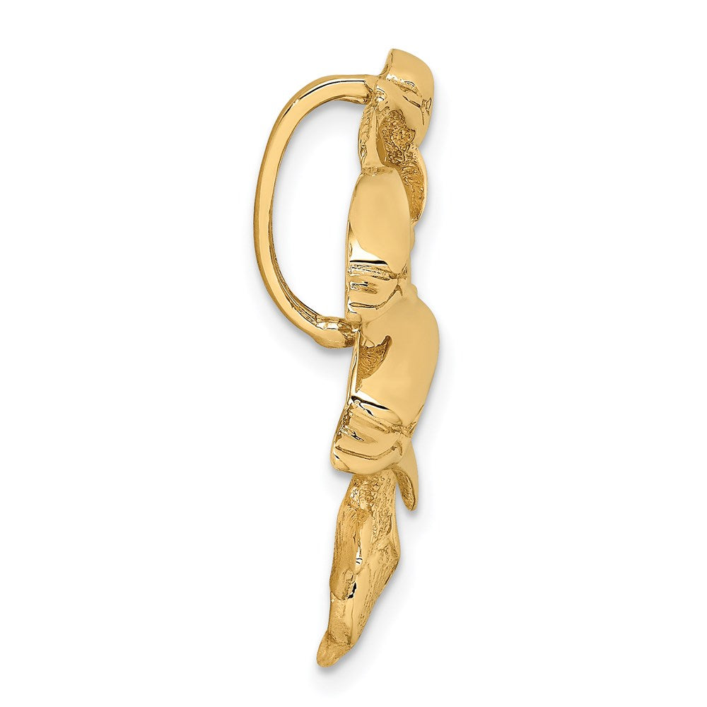 Charlie & Co Jewelry | 14k Triple Dolphin Fits 5mm/8mm Slide - Model D2843