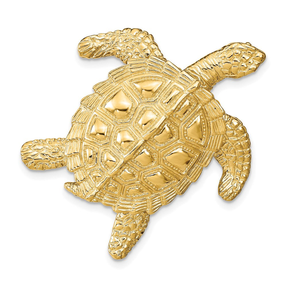 Charlie & Co Jewelry | 14k Sea Turtle Slide - Model D2857