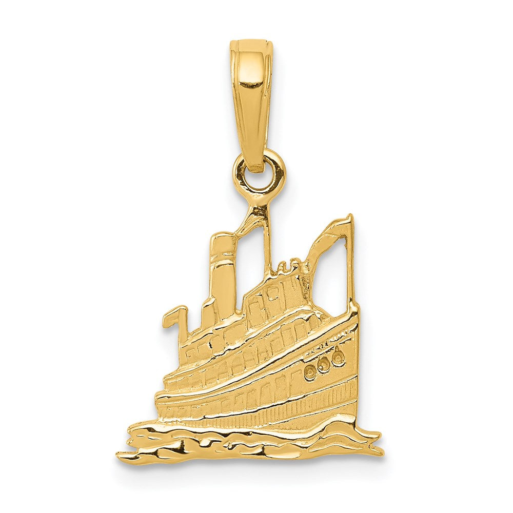 Charlie & Co Jewelry | 14k Cruise Ship Pendant - Model D2966