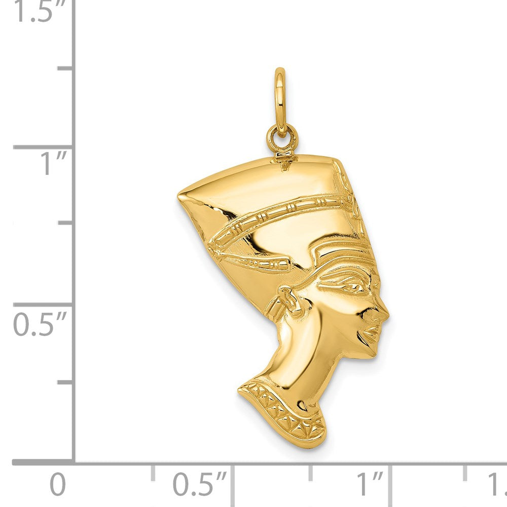 Charlie & Co Jewelry | 14k Nefertiti Charm - Model D3445