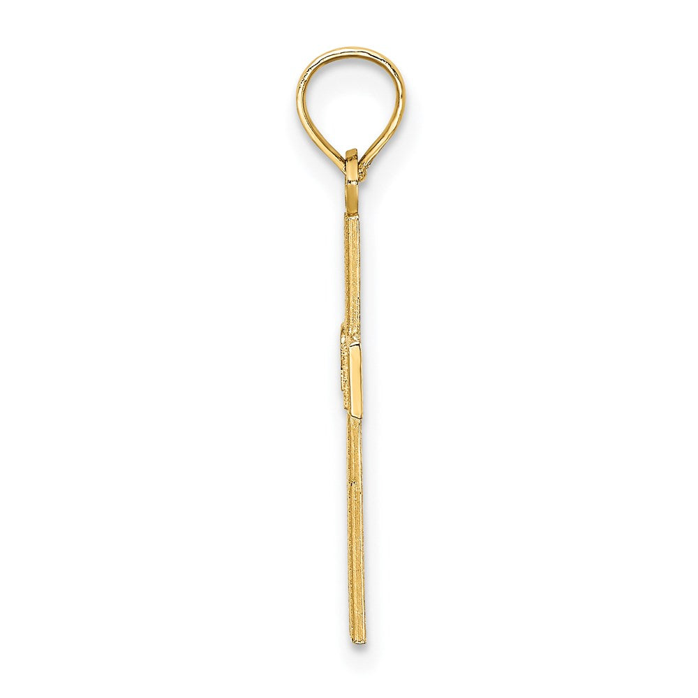 Charlie & Co Jewelry | 14k Rn Cross Charm - Model D3481