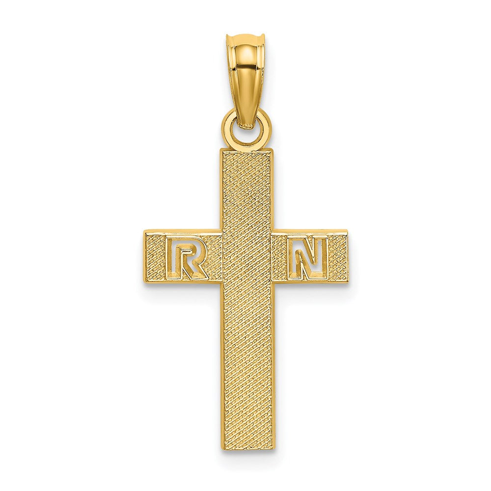 Charlie & Co Jewelry | 14k Rn Cross Charm - Model D3481