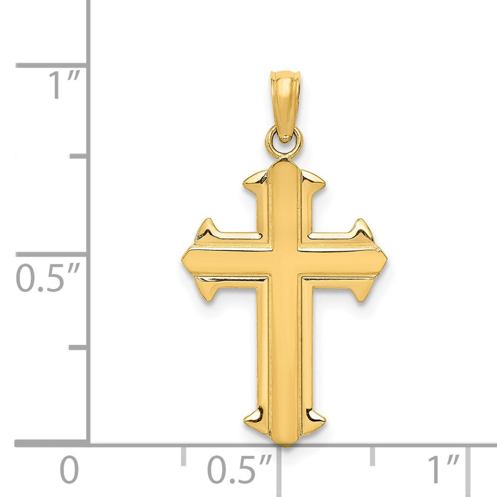 Charlie & Co Jewelry | 14k Passion Cross Pendant - Model D3521