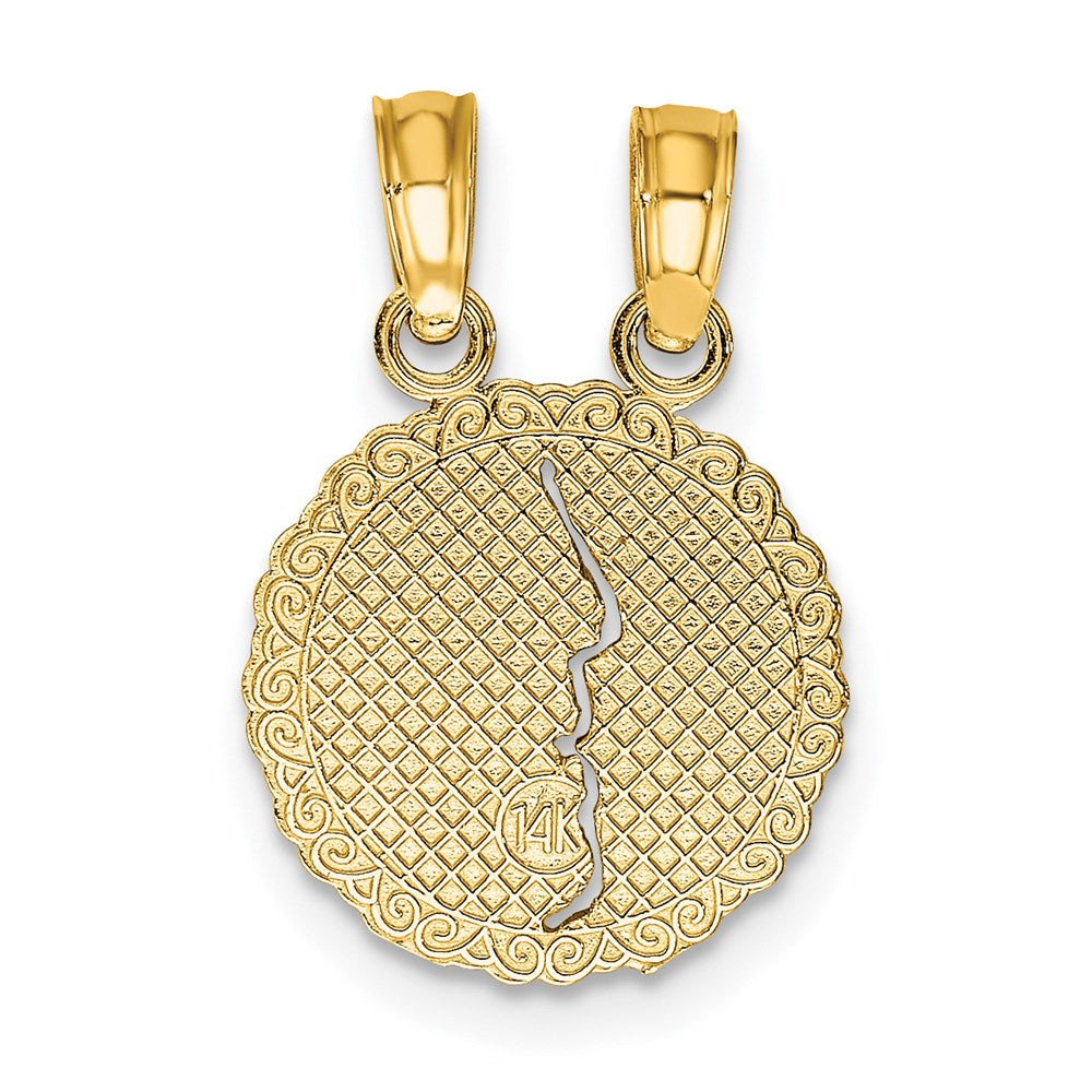 Charlie & Co Jewelry | 14k Best Friends Forever Break Apart Charm - Model D3895