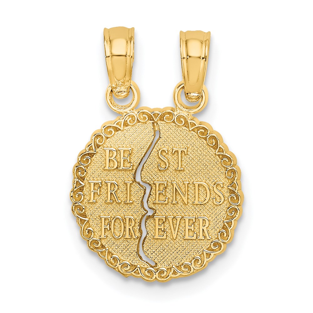 Charlie & Co Jewelry | 14k Best Friends Forever Break Apart Charm - Model D3895