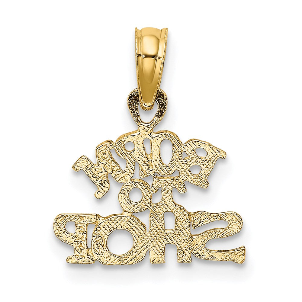 Charlie & Co Jewelry | 14k Born To Shop Charm - Model D3899