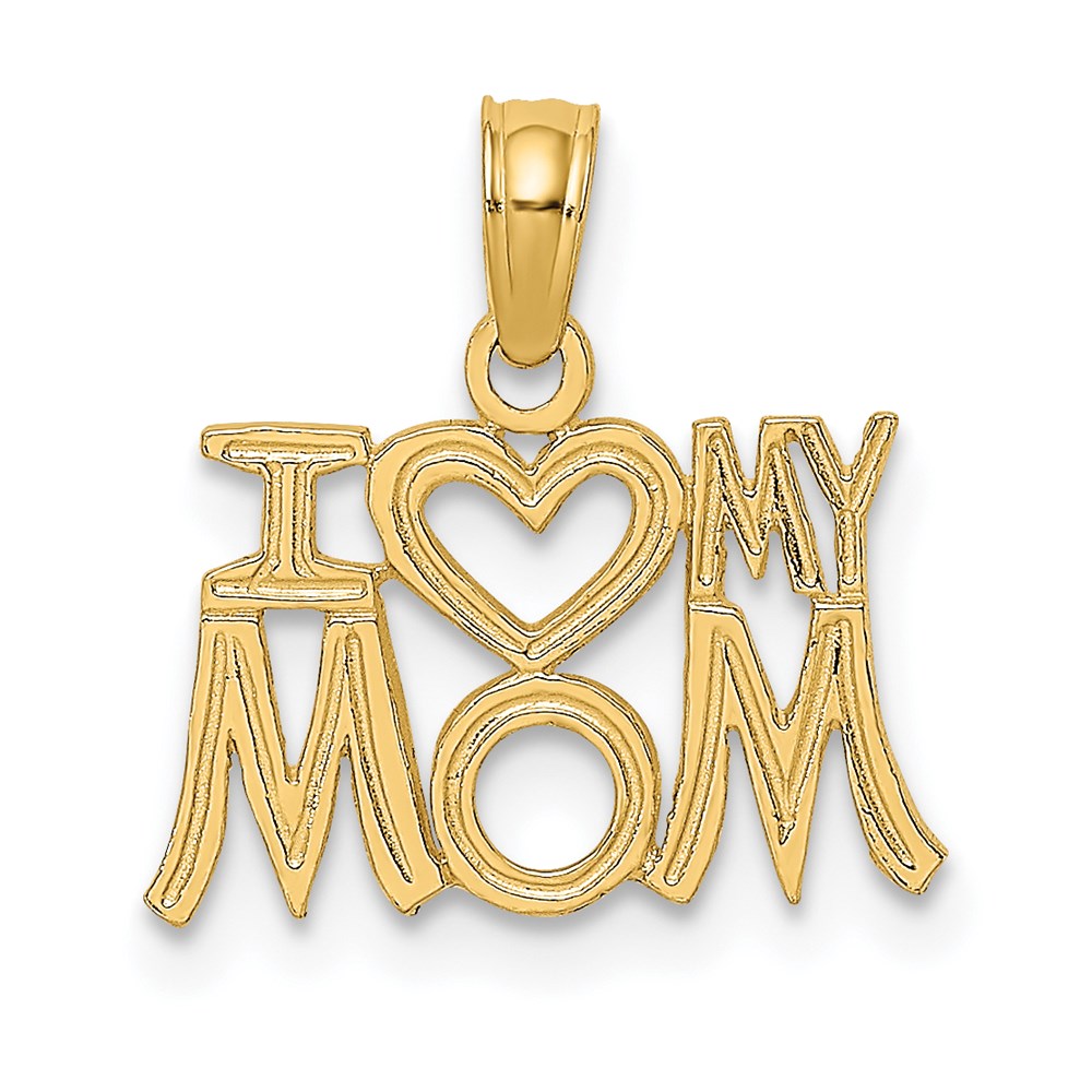 Charlie & Co Jewelry | 14k I Heart My Mom Charm - Model D3939
