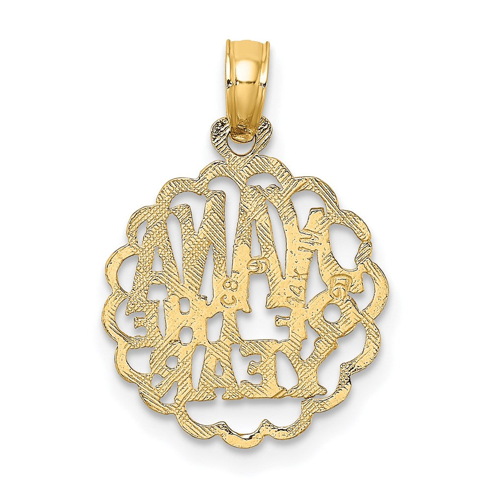 Charlie & Co Jewelry | 14k Nana Of The Year  Charm - Model D3961