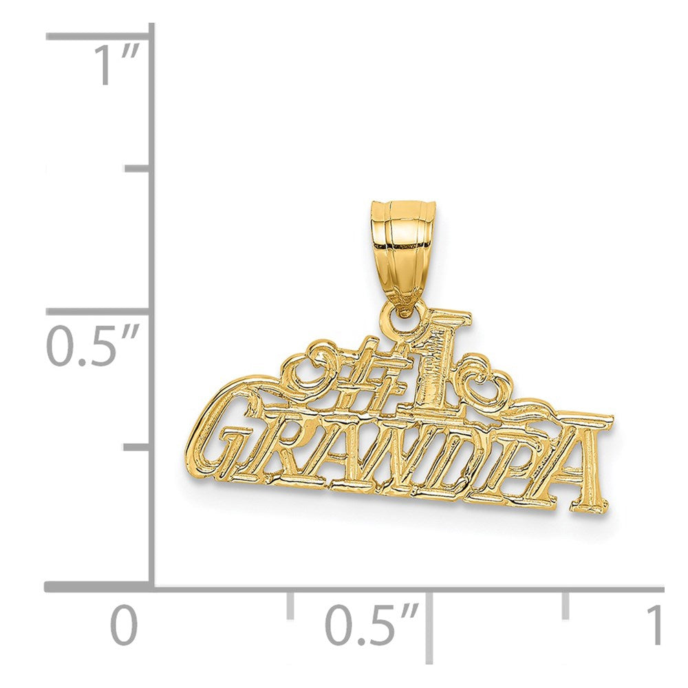 Charlie & Co Jewelry | 14k #1 Grandpa Charm - Model D3977