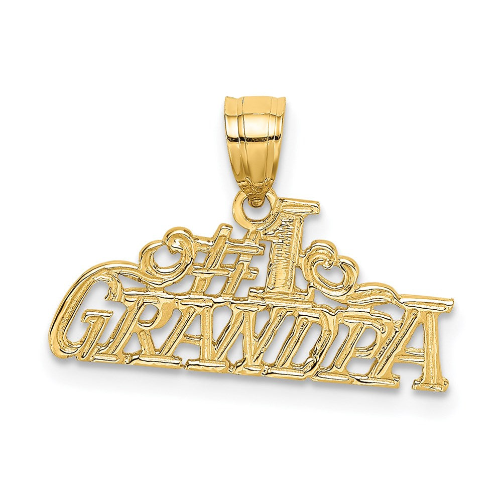 Charlie & Co Jewelry | 14k #1 Grandpa Charm - Model D3977