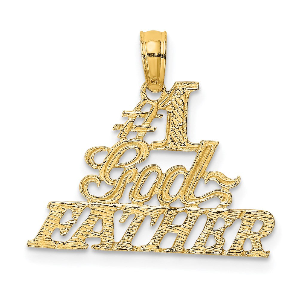 Charlie & Co Jewelry | 14k #1 Godfather Charm - Model D3978