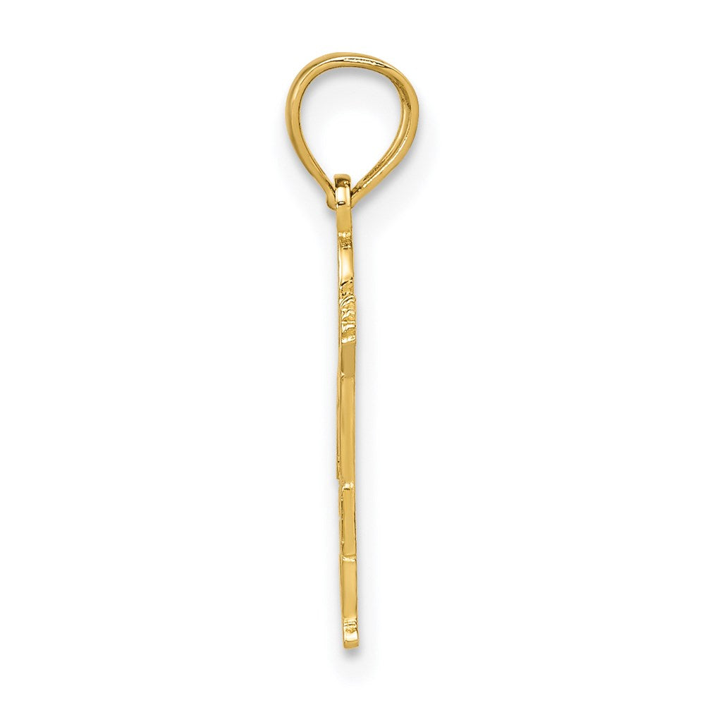 Charlie & Co Jewelry | 14k Boy Waving With Heart On Pocket Charm - Model D3994
