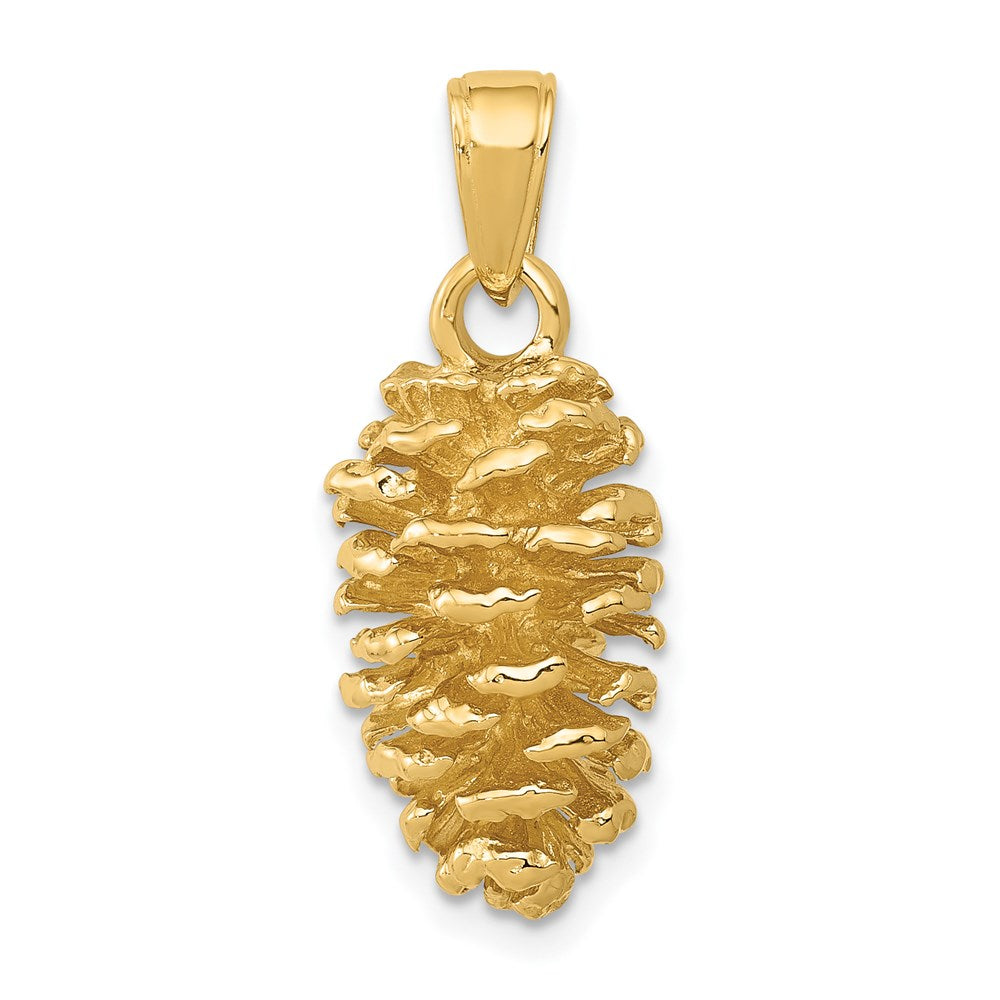 Charlie & Co Jewelry | 14k 3-d Pinecone Pendant - Model D4192