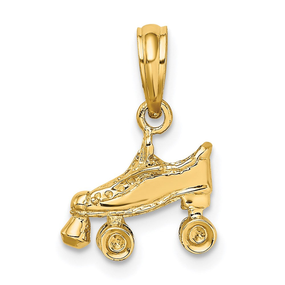 Charlie & Co Jewelry | 14k 3-d Roller Skate Charm - Model D4267