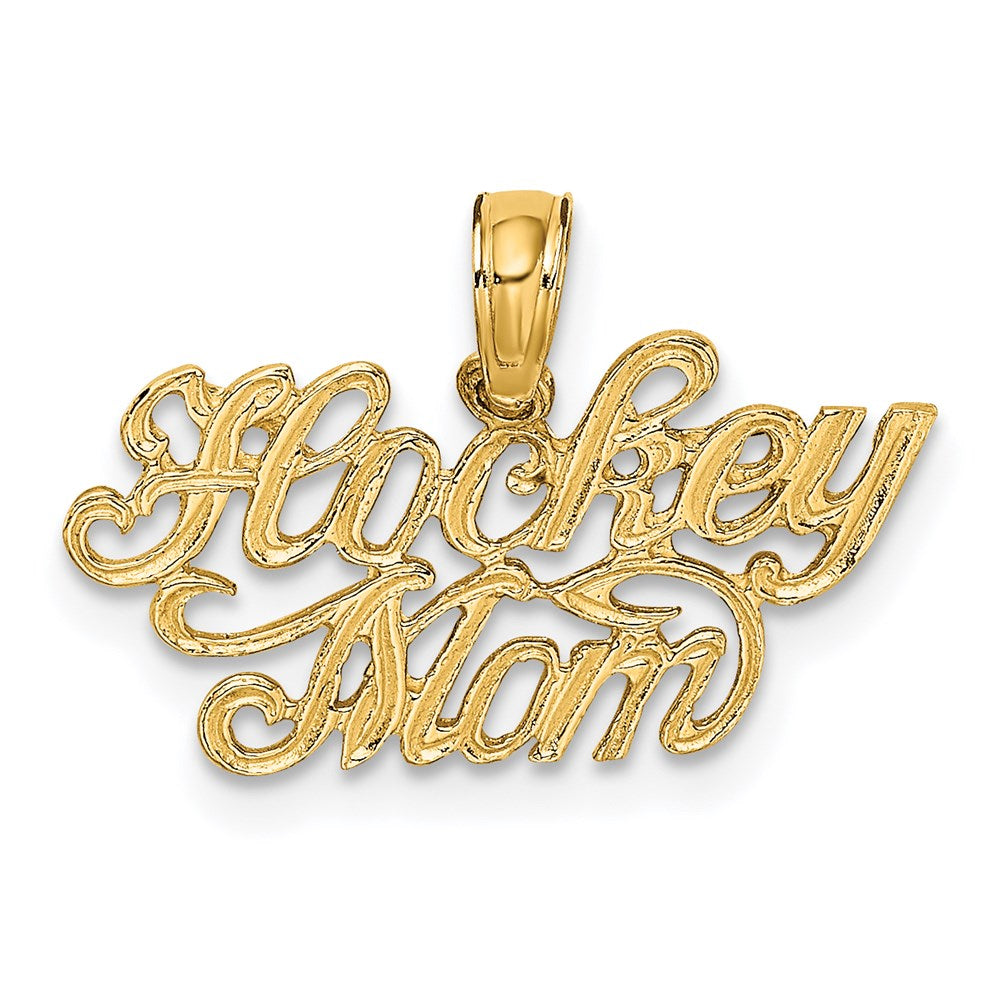 Charlie & Co Jewelry | 14k Hockey Mom Charm - Model D4278