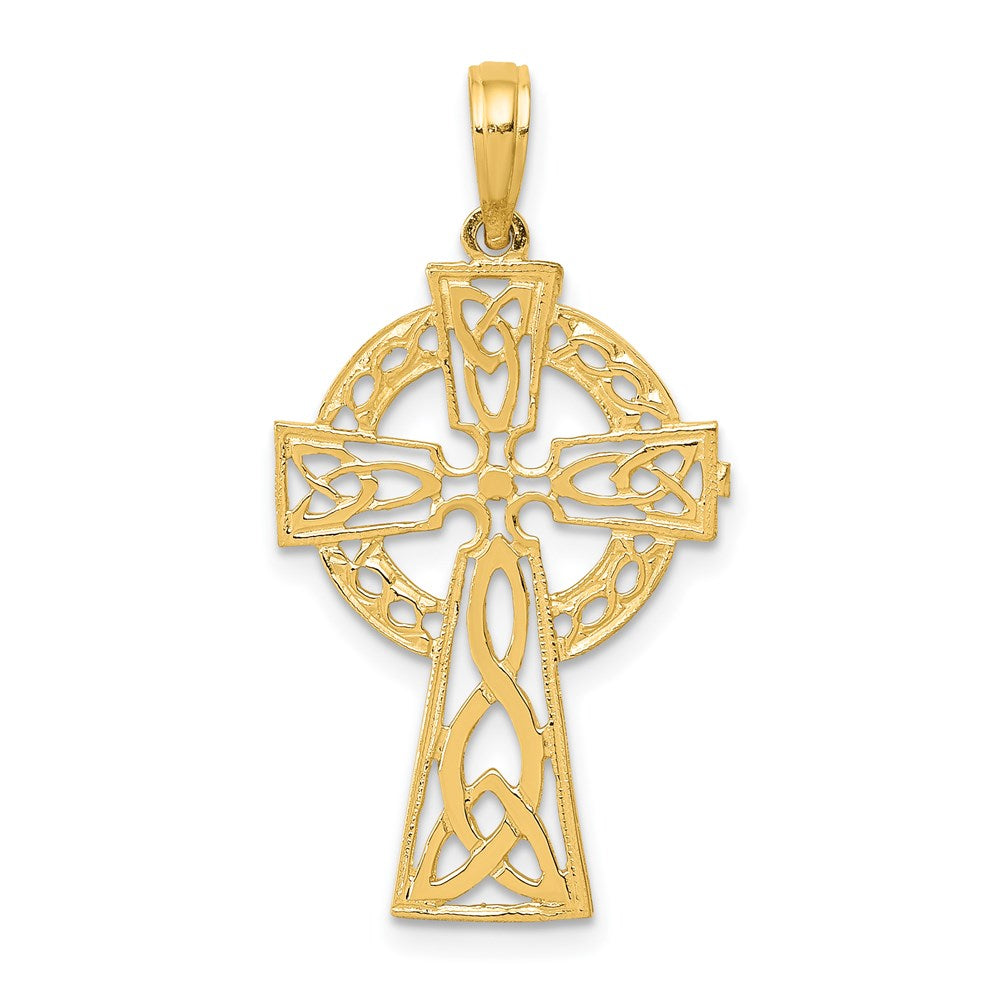 Charlie & Co Jewelry | 14k Polished Celtic Cross Pendant - Model D4446