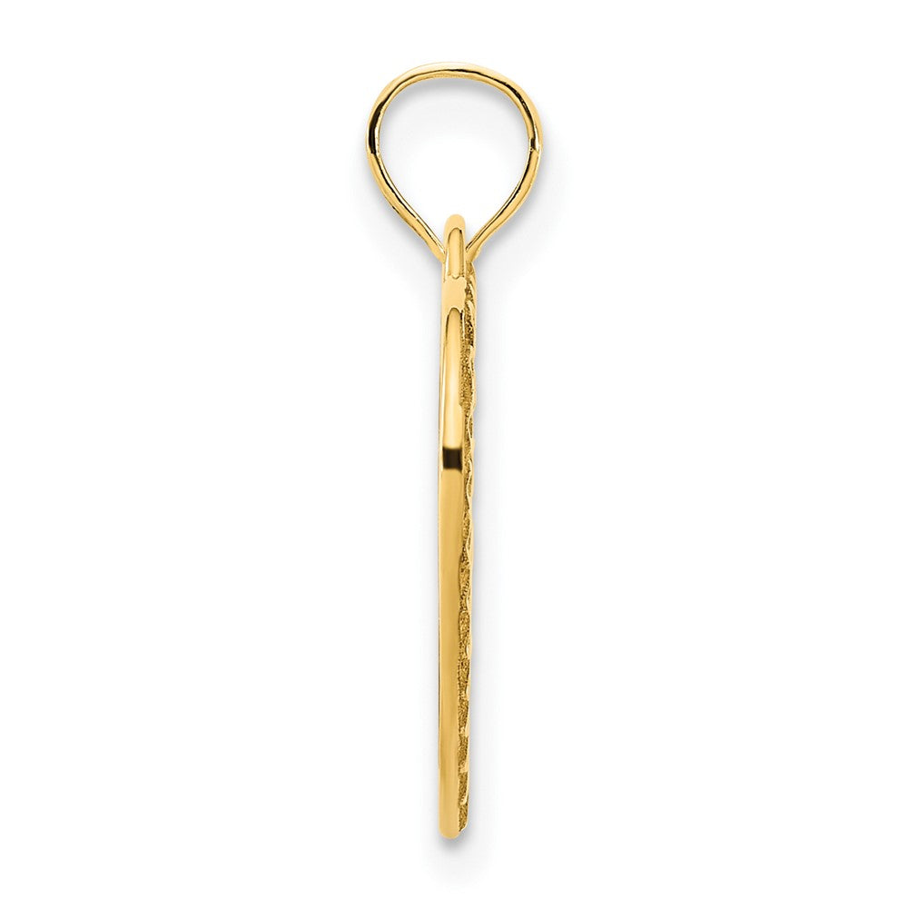 Charlie & Co Jewelry | 14ky Fancy Heart Pendant - Model D5004