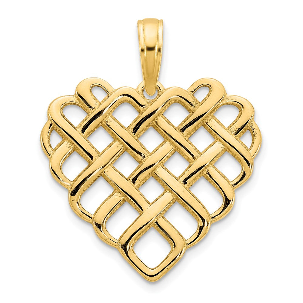 Charlie & Co Jewelry | 14k Fancy Heart Pendant - Model D5005