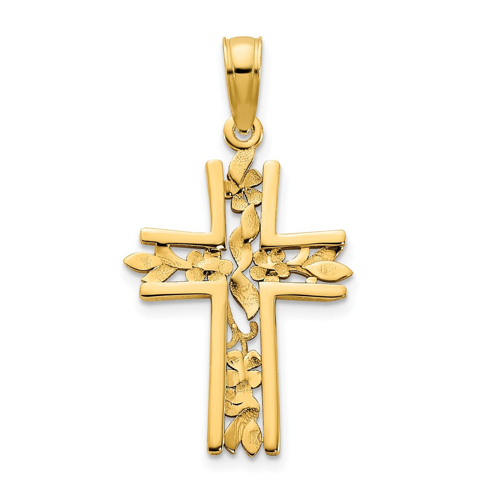 Charlie & Co Jewelry | 14ky Fancy Cross Pendant - Model D5032