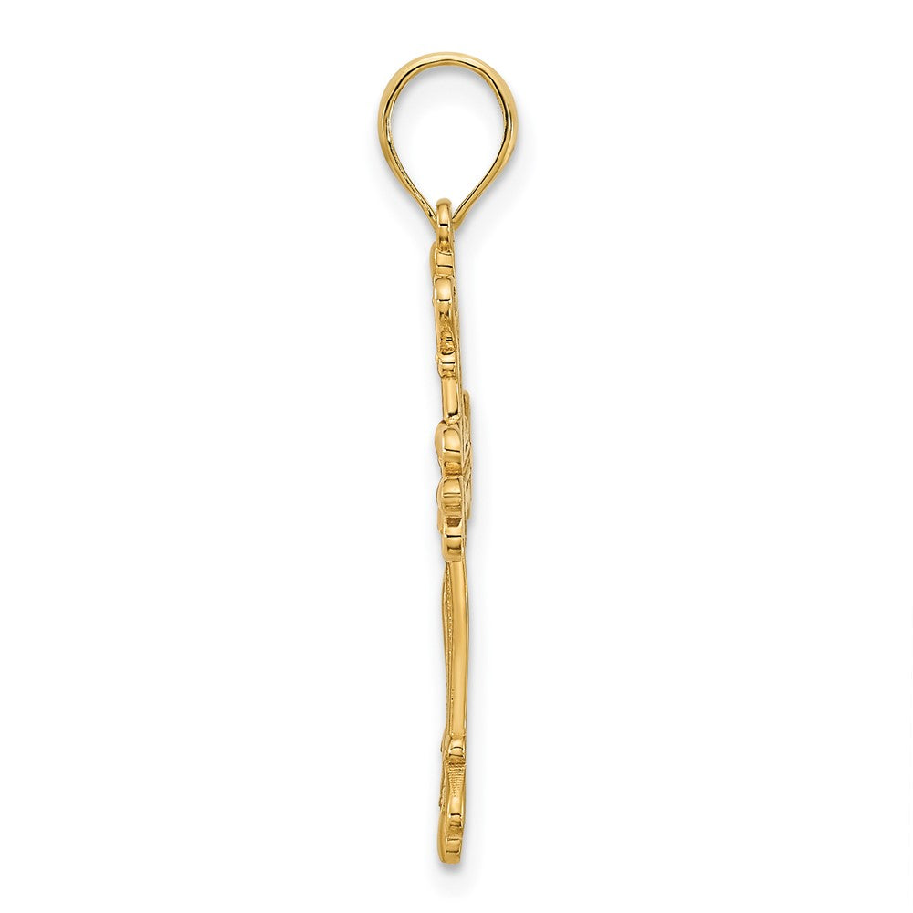 Charlie & Co Jewelry | 14k Fancy Cross Pendant - Model D5033