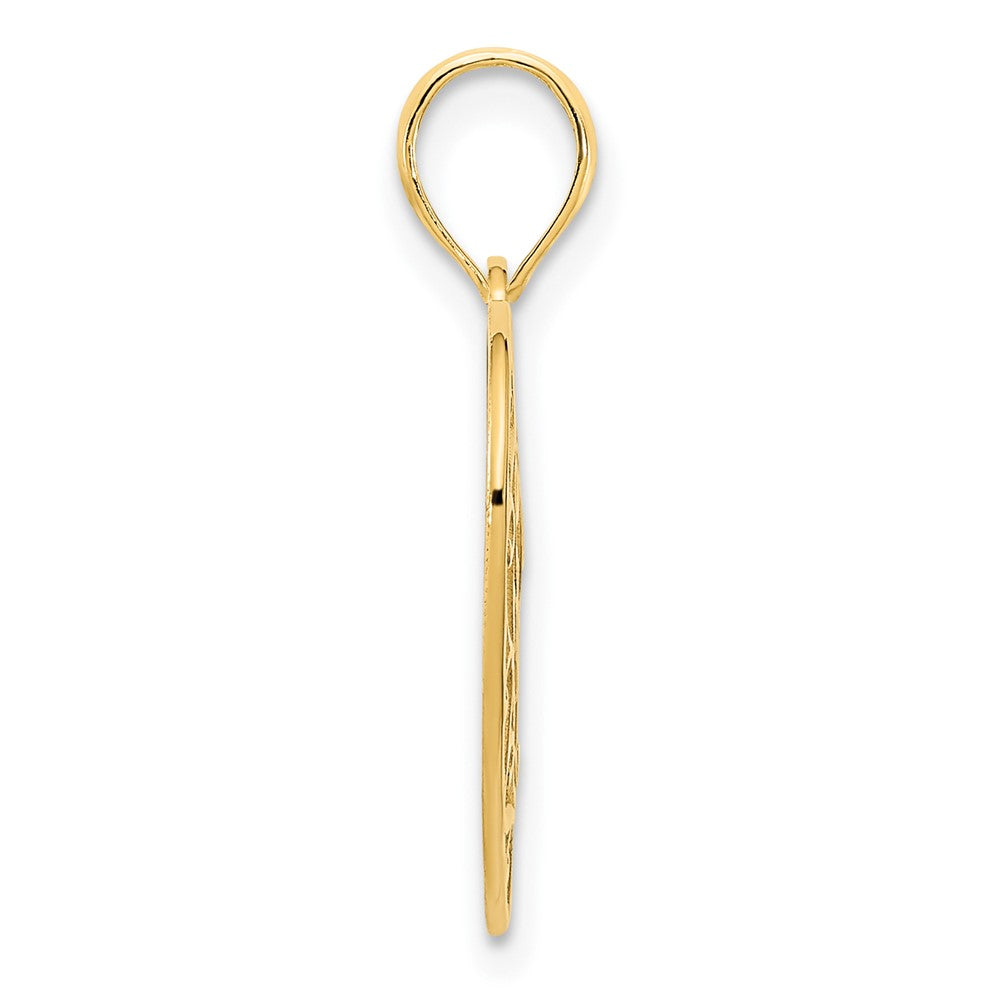 Charlie & Co Jewelry | 14ky Fancy Heart Pendant - Model D5036