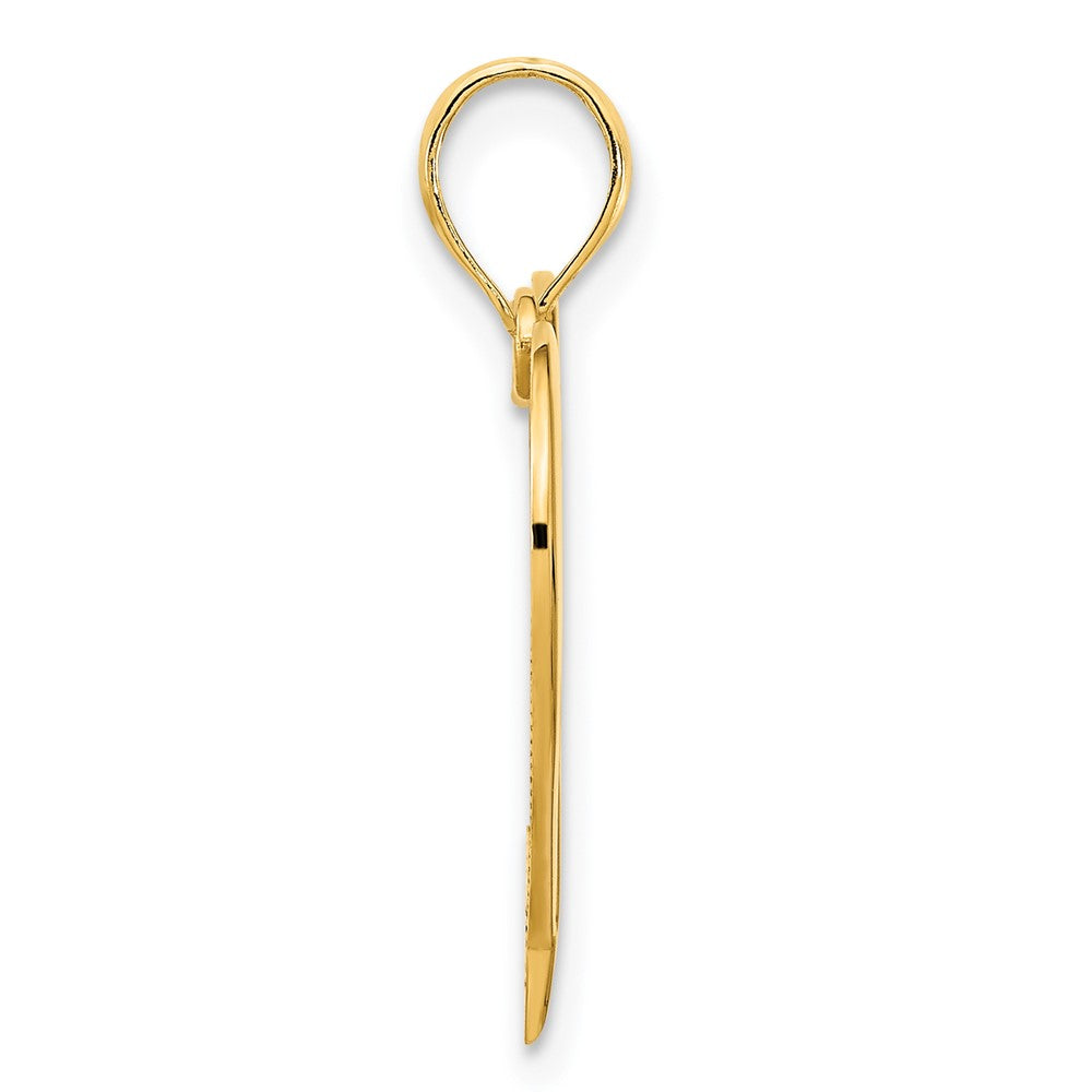 Charlie & Co Jewelry | 14k  Open Heart Pendant - Model D5059
