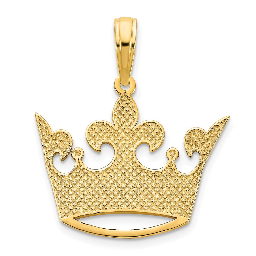 Charlie & Co Jewelry | 14k 15 Crown Pendant - Model D5071