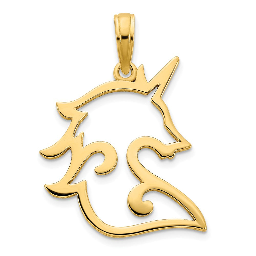 Charlie & Co Jewelry | 14k Unicorn Pendant - Model D5078