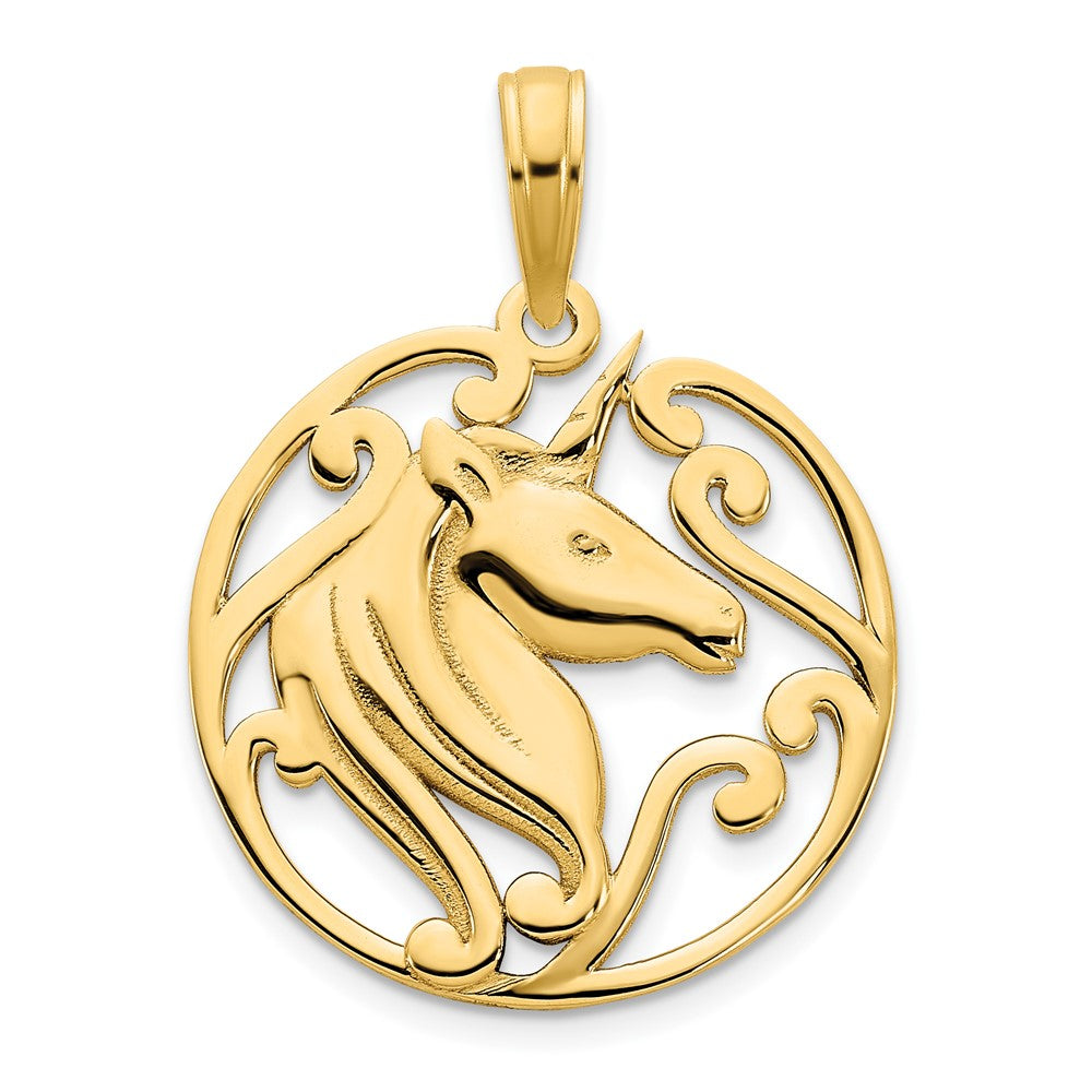 Charlie & Co Jewelry | 14k Unicorn Pendant - Model D5080