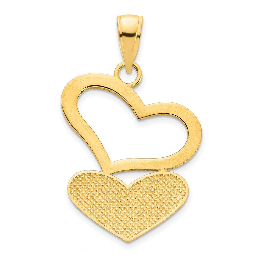 Charlie & Co Jewelry | 14ky Hearts Pendant - Model D5084