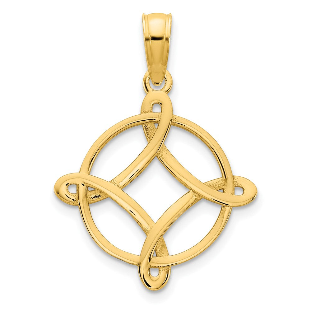 Charlie & Co Jewelry | 14ky Fancy Design Pendant - Model D5085