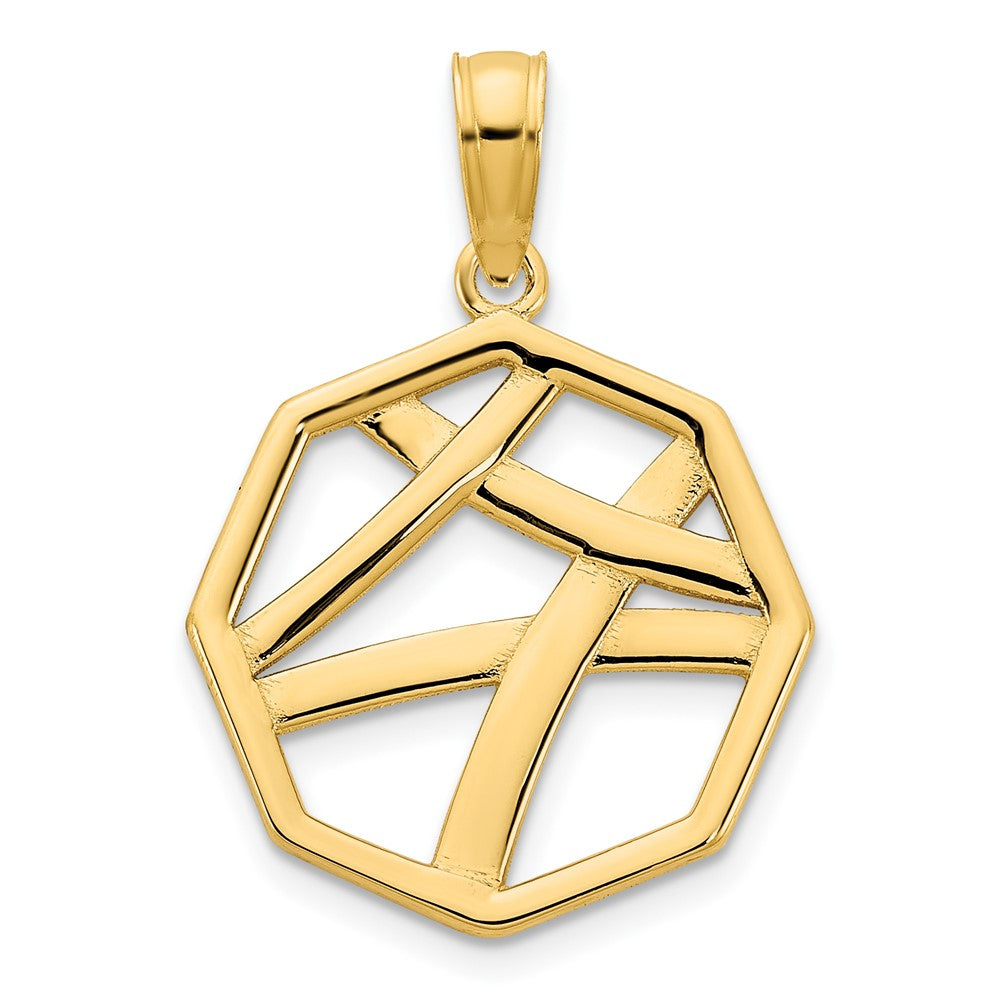 14k Gold Fancy Pendant - Charlie & Co. Jewelry