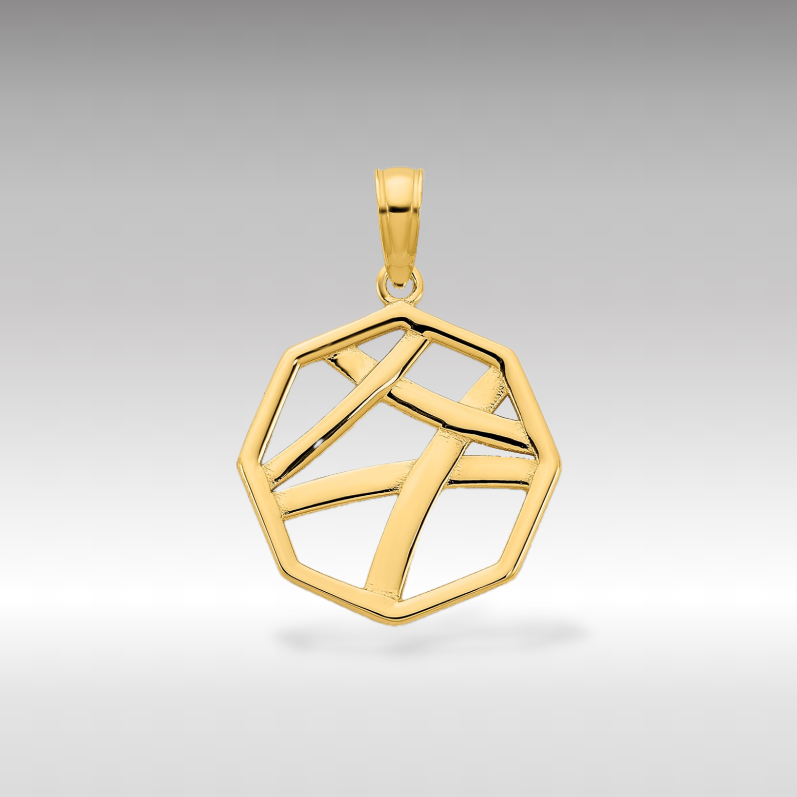 14k Gold Fancy Pendant - Charlie & Co. Jewelry