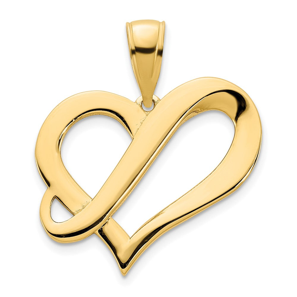 Charlie & Co Jewelry | 14k  Fancy Heart Pendant - Model D5097