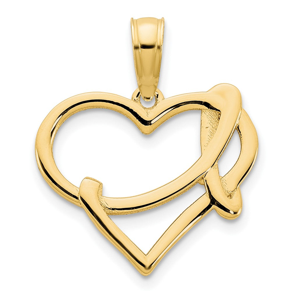 Charlie & Co Jewelry | 14k Fancy Heart Pendant - Model D5105